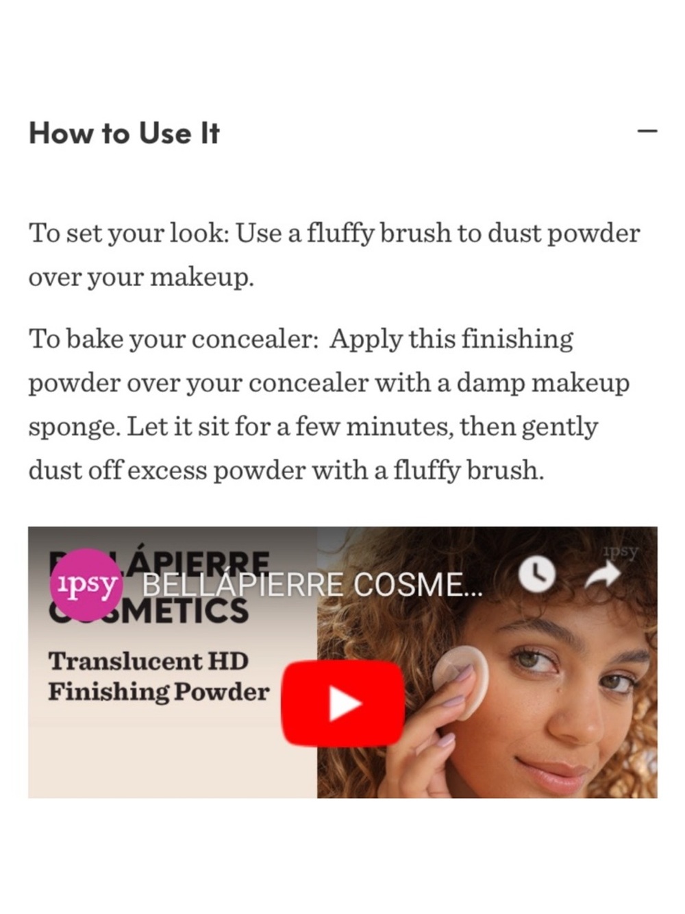 Bellápierre HD Finishing Powder High-Definition Translucent - Picture 10 of 11